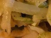 Calabacin crudo rallado comino perejil