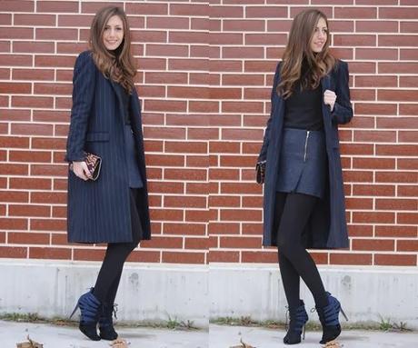 Pinstriped Coat