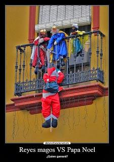 Reyes Magos o Pápa Noel