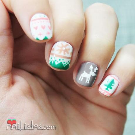 Uñas decoradas de Invierno | Nail Art