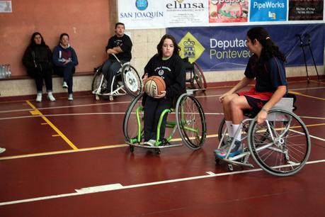 Cuatro canteranos del Amfiv, en el Campeonato Escolar de Baloncesto en Silla de ruedas por Autonomías