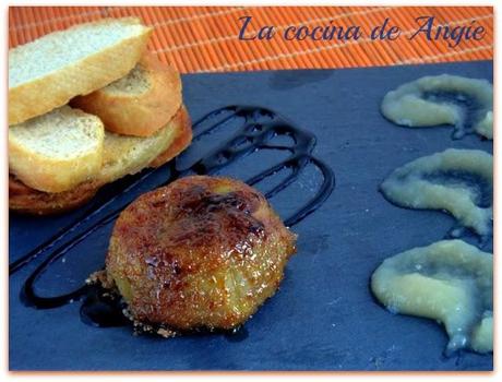 BOMBAS DE FOIE Y MANZANA