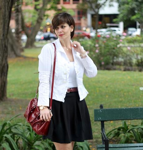 Mis Looks - El saquito blanco