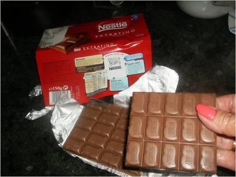 TARTA  TRES  CHOCOLATES