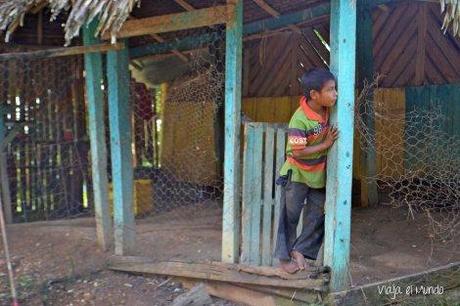 Antes de iniciar el recorrido. La curiosidad siempre. 