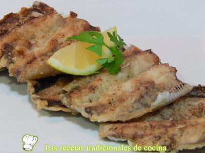 sardinas rebozadas
