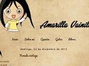 blog personal: "Amarilla Vainilla"
