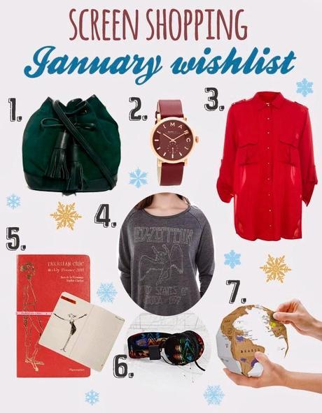 Screen Shopping: January Wishlist