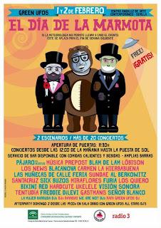 El Día de la Marmota: festival gratuito en Sevilla
