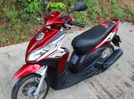 Moto de alquiler Tailandia