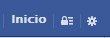 icono para configurar privacidad y seguridad en facebook