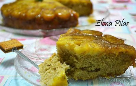 Pastel invertido de Plátano al Ron (Y mi blog cumple 3 añitos!!!) Pastel invertido de Plátano al Ron (Y mi blog cumple 3 añitos!!!)