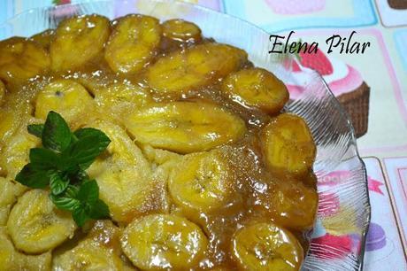 Pastel invertido de Plátano al Ron (Y mi blog cumple 3 añitos!!!) Pastel invertido de Plátano al Ron (Y mi blog cumple 3 añitos!!!)