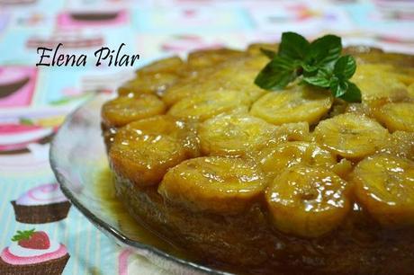 Pastel invertido de Plátano al Ron (Y mi blog cumple 3 añitos!!!) Pastel invertido de Plátano al Ron (Y mi blog cumple 3 añitos!!!)