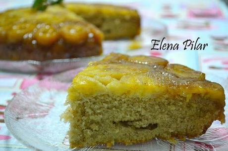 Pastel invertido de Plátano al Ron (Y mi blog cumple 3 añitos!!!) Pastel invertido de Plátano al Ron (Y mi blog cumple 3 añitos!!!)