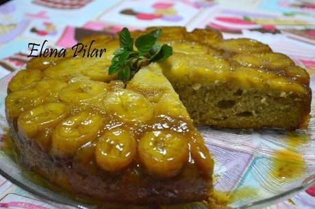 Pastel invertido de Plátano al Ron (Y mi blog cumple 3 añitos!!!) Pastel invertido de Plátano al Ron (Y mi blog cumple 3 añitos!!!)