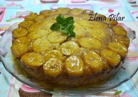 Pastel invertido de Plátano al Ron (Y mi blog cumple 3 añitos!!!) Pastel invertido de Plátano al Ron (Y mi blog cumple 3 añitos!!!)