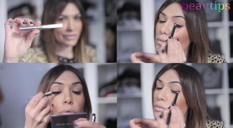 beautips barbara crespo make-up eyeliner animal print maquillaje beauty video report beautips.com
