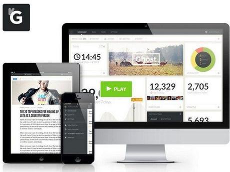 La nueva plataforma de blogs Ghost, lanzó su servicio de hosting ghost