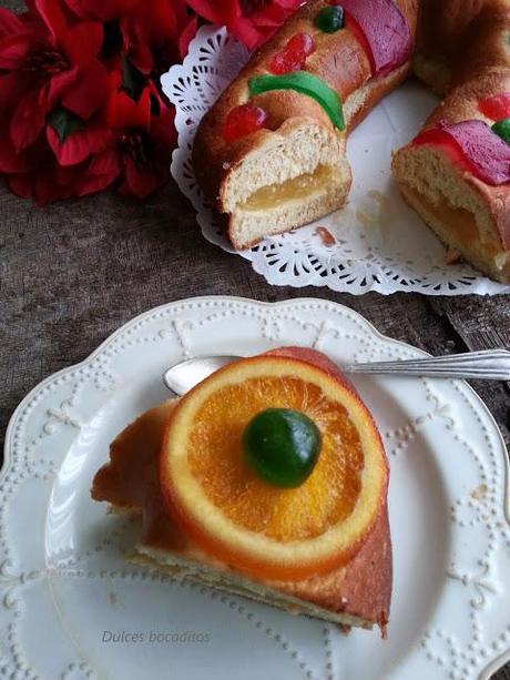 ROSCÒN DE REYES CON CREMA