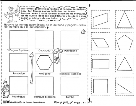 Identificacion De Formas Geometricas 6to Grado Paperblog