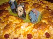 Roscón Reyes aromatizado zumo naranja