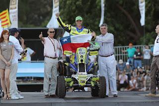PILOTOS CHILENOS EN EL LANZAMIENTO PROTOCOLAR DEL DAKAR SUDAMERICANO 2014