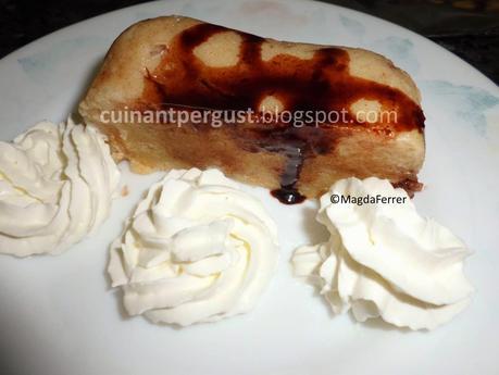 Pudding de pan al microondas