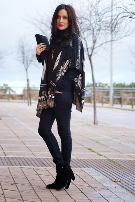 Snow cardigancardigan: Chicnova Sweater: Zara, Jeans: Man...