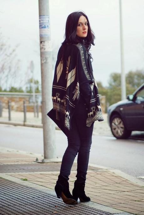 Snow cardigancardigan: Chicnova Sweater: Zara, Jeans: Man...