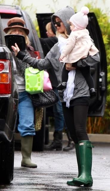 STREET STYLE INSPIRATION; RAIN BOOTS .-