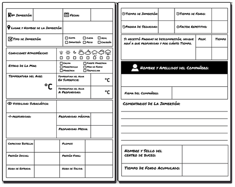Registro de Inmersión V2 inmersion v2