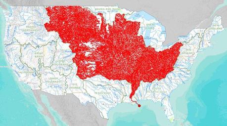 map-of-rivers-that-feed-into-the-mississippi-river