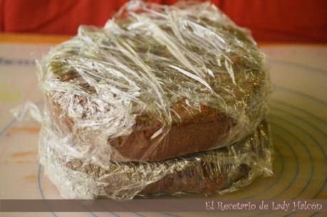 Tarta de chocolate y café para celebrar mi cumpleaños