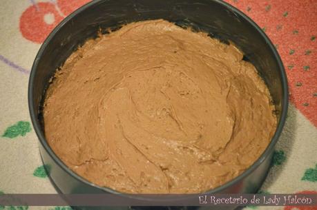 Tarta de chocolate y café para celebrar mi cumpleaños