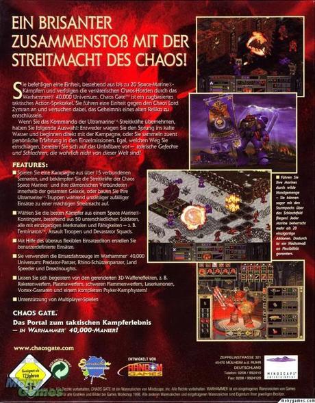 Chaos Gate:Ultramarines Vs Portadores de la Palabra