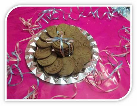 GALLETAS DE SELLO CON  COLACAO