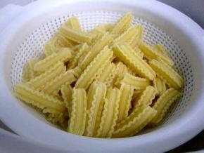 Capricci con champiñones portobello y salsa de puerros