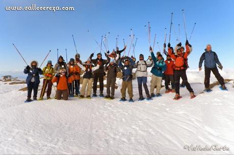 Raquetas de nieve en el Valle del Jerte