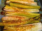 Puerros horno queso gratinado