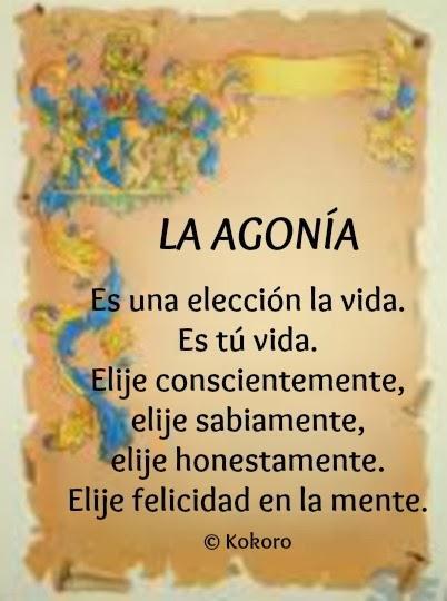 LA AGONÍA
