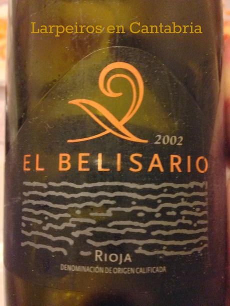 Vino Tinto El Belisario 2002: ¡ Qué pasada !