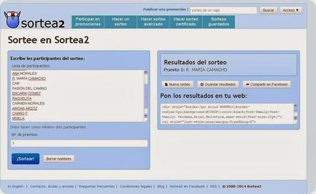 GANADORA SORTEO CROWN