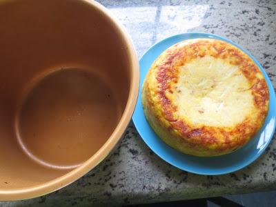 Tortilla con patatas horneadas olla GM