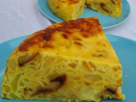 Tortilla con patatas horneadas olla GM