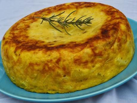 Tortilla con patatas horneadas Ana Sevilla