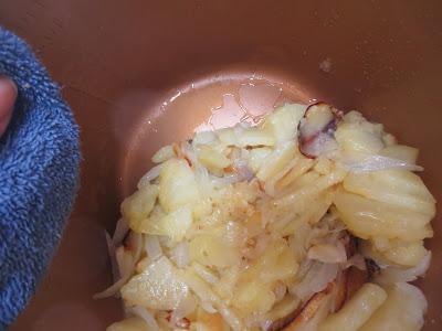 Tortilla con patatas horneadas olla GM