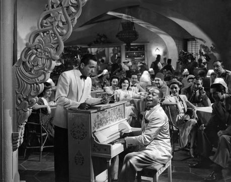 humphrey bogart & dooley wilson - casablanca 1943