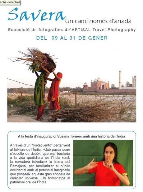 Enero 2014, el mes dedicado a la India en la Asoc. Amics de l'Unesco de Barcelona.