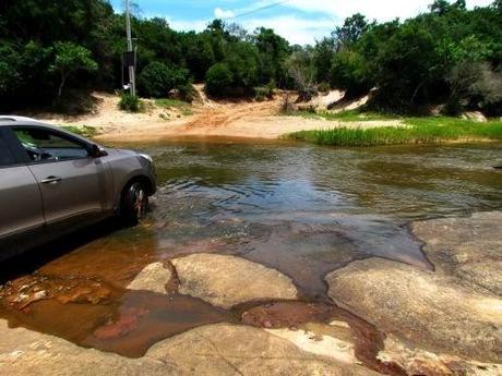 El Salto Mbocaruzú. Ybycuí. Paraguay